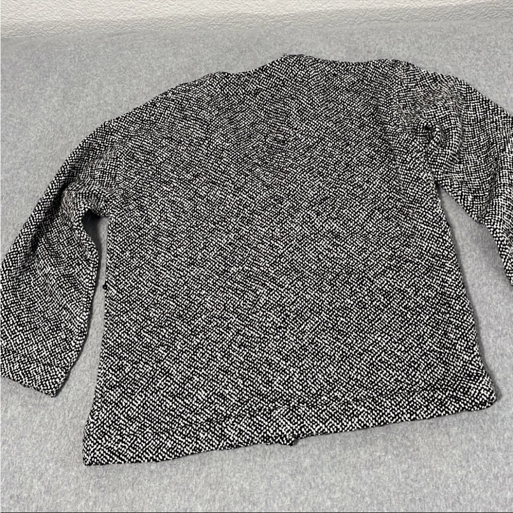 Eileen Fisher Tweed Jacket Size XXS Organic Academia Preppy Office Career - Picture 9 of 11